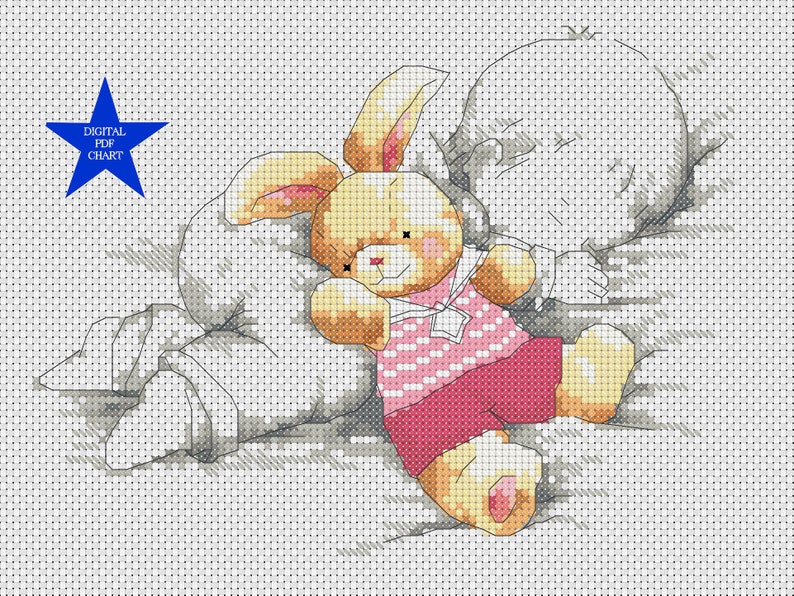 Printable PDF Cross Stitch Chart New Baby Birth Sampler Birth Etsy Baby cross stitch pattern birth announcement birthday sampler