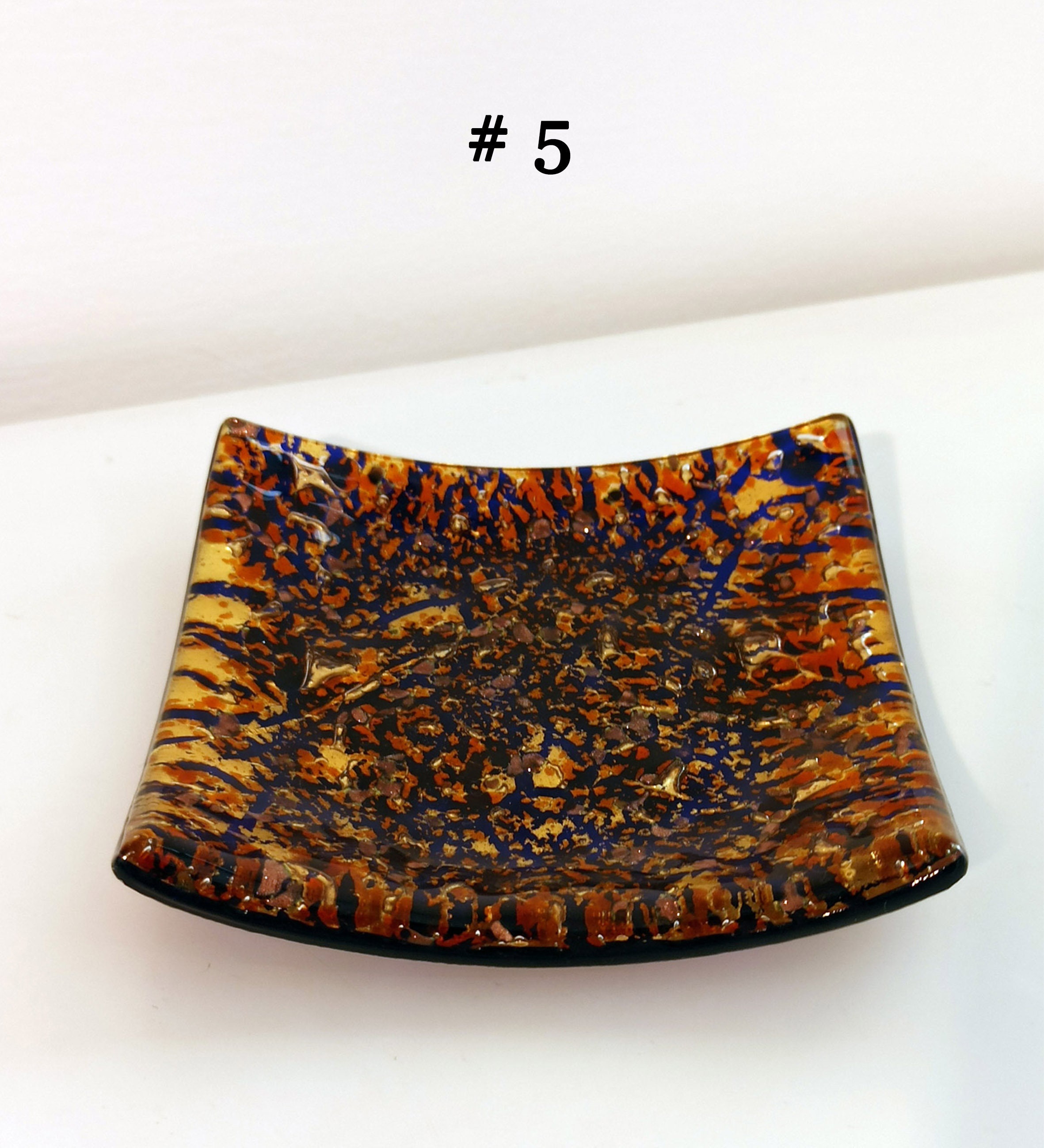 Murano Decorative Glass Plates Millefiori and Etsy