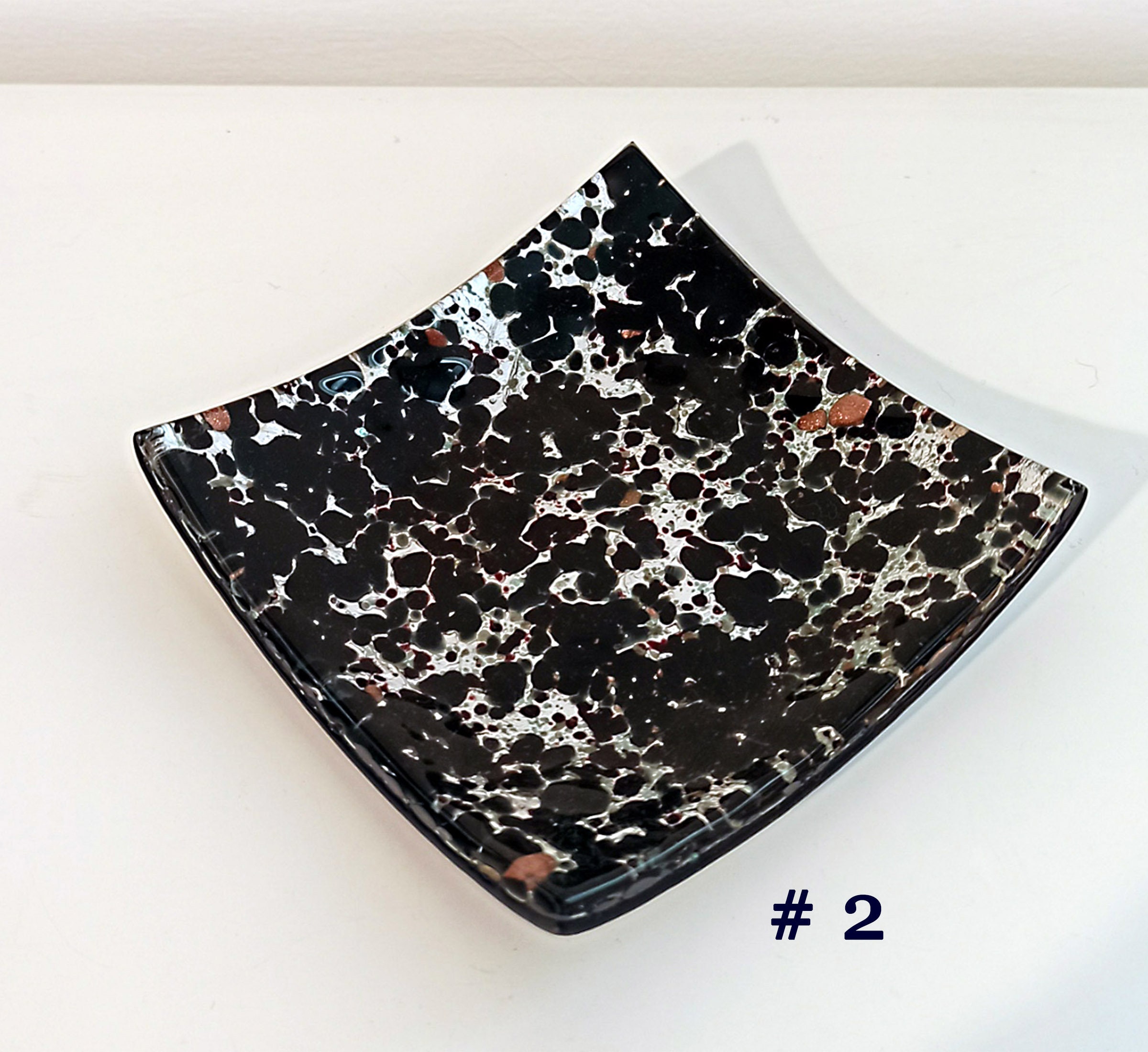 Murano Decorative Glass Plates Millefiori and Etsy