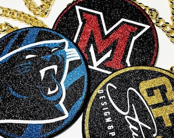 Custom Turnover Chain Medallion | Custom Swag Chain Medallion | Custom Medallion