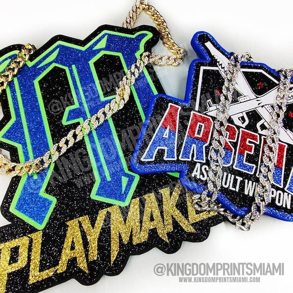 Custom Turnover Chain | Custom Swag Chain | Custom Shape Chain