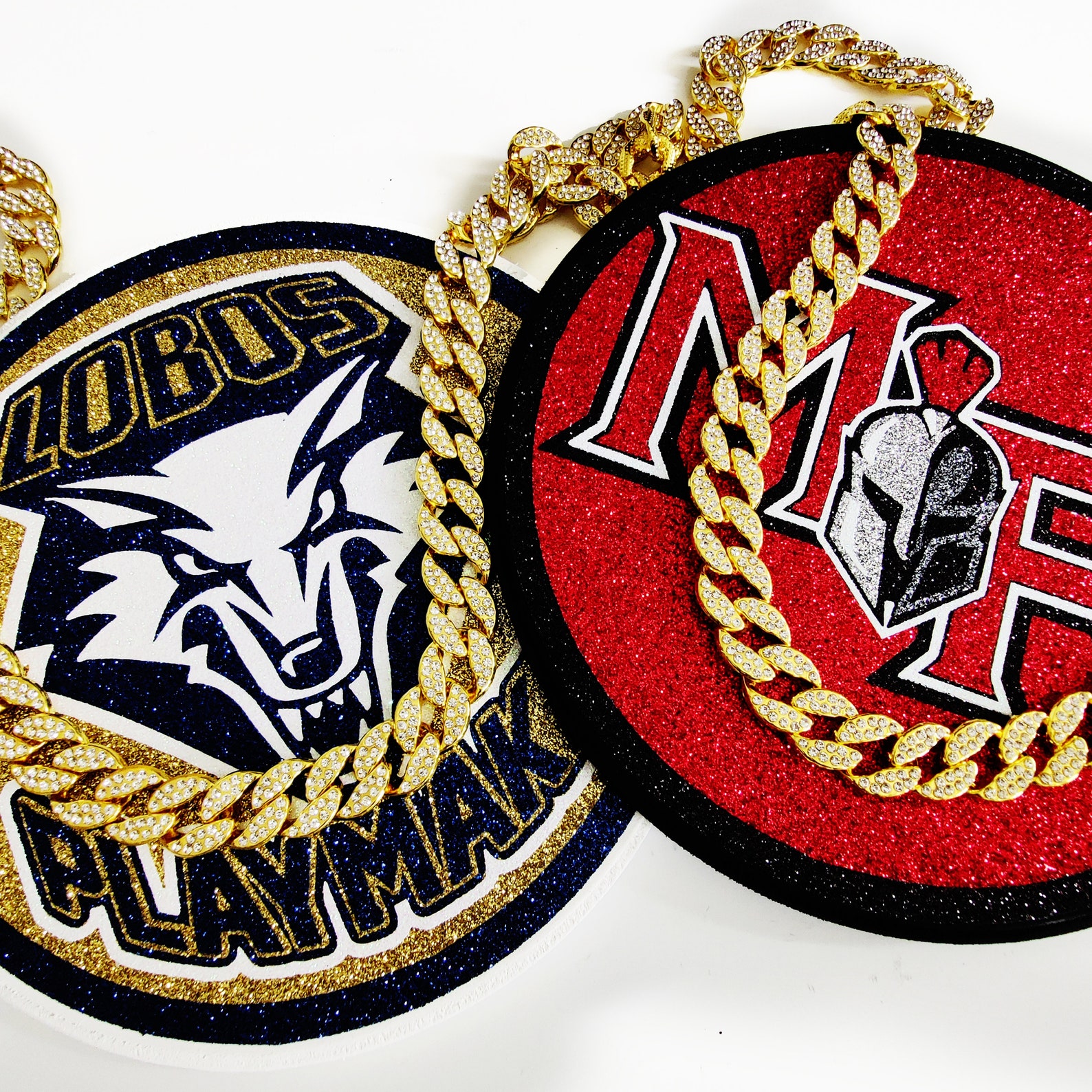 Custom Swag Chain Medallion Custom Turnover Chain Medallion Etsy