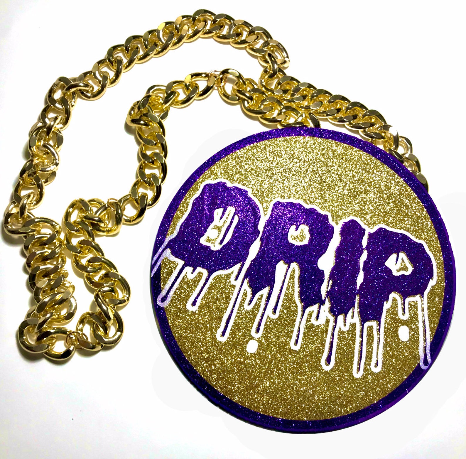 Custom Swag Chain Medallion Custom Turnover Chain Medallion Etsy