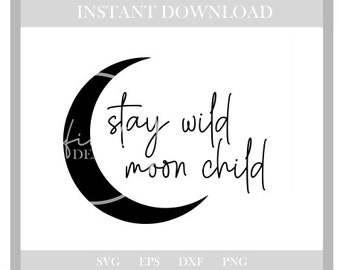Free Free Free Moon Child Svg 285 SVG PNG EPS DXF File