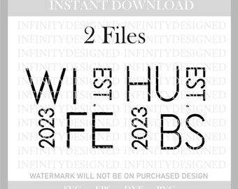 結婚したばかりの svg、結婚式 svg、妻 svg、妻の svg、夫 svg、旦那 svg、svg、svg ファイル、cricut 用の svg ファイル、シルエット、カット ファイル、svg、dxf、eps