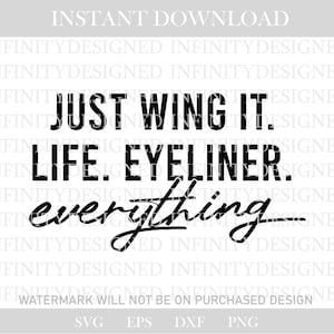 wing it svg,makeup bag svg,makeup svg,cosmetology svg,cosmetologist svg,svg,svg files,svg files for cricut,silhouette,printables,cut files