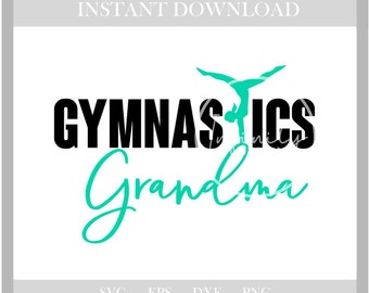 gymnastics svg, gymnastics grandma svg,grandma svg,svg,svg files,svg files for cricut,cricut,silhouette,cut files,dxf files,printables