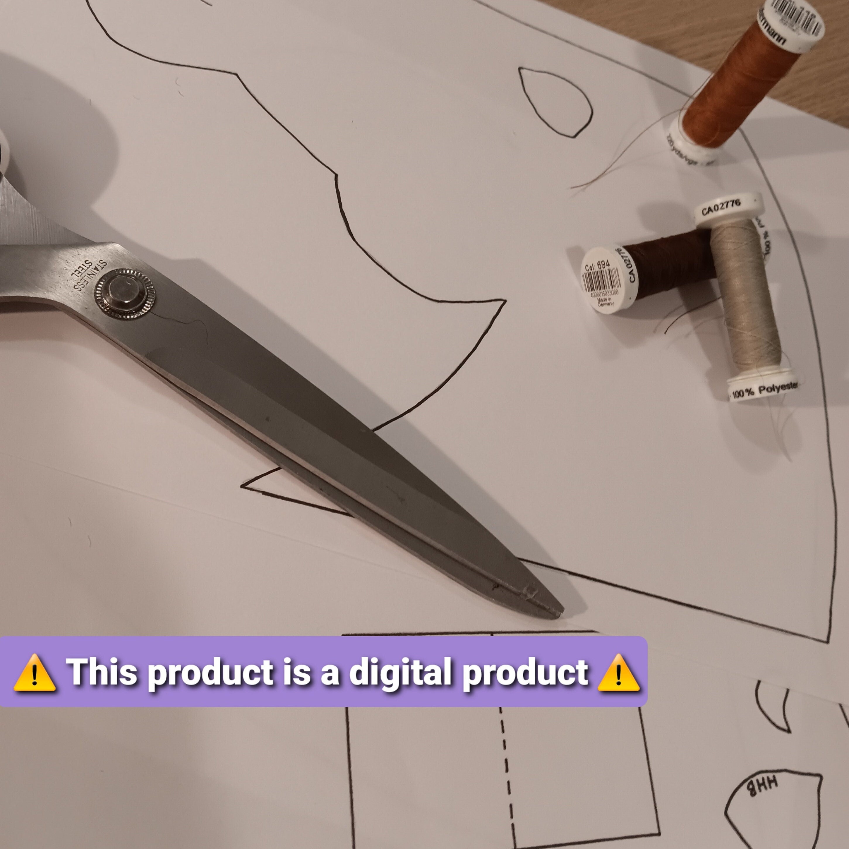 Hobby Horse Pattern Pdf / Hobbyhorse / Hobbyhorse Template / Hobby
