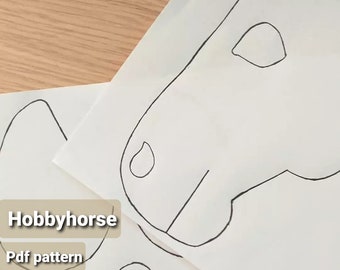 Hobby Horse Schablone | Sewing Pattern | PDF