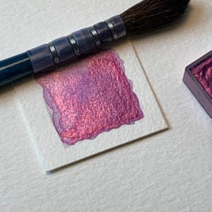 Colorshift Watercolor: Violet Fuscia Artisanal Watercolor