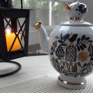 オンラインストア特売 Lomonosov porcelain teapot ロモノーソフ