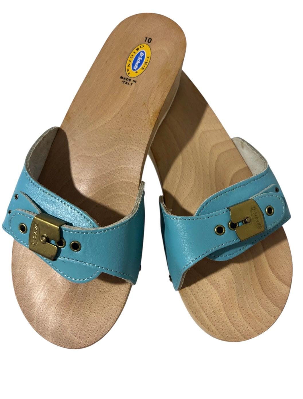 Scholl Exercise Sandals Dr Scholls Clogs 70s Vintage Dr Scholl's