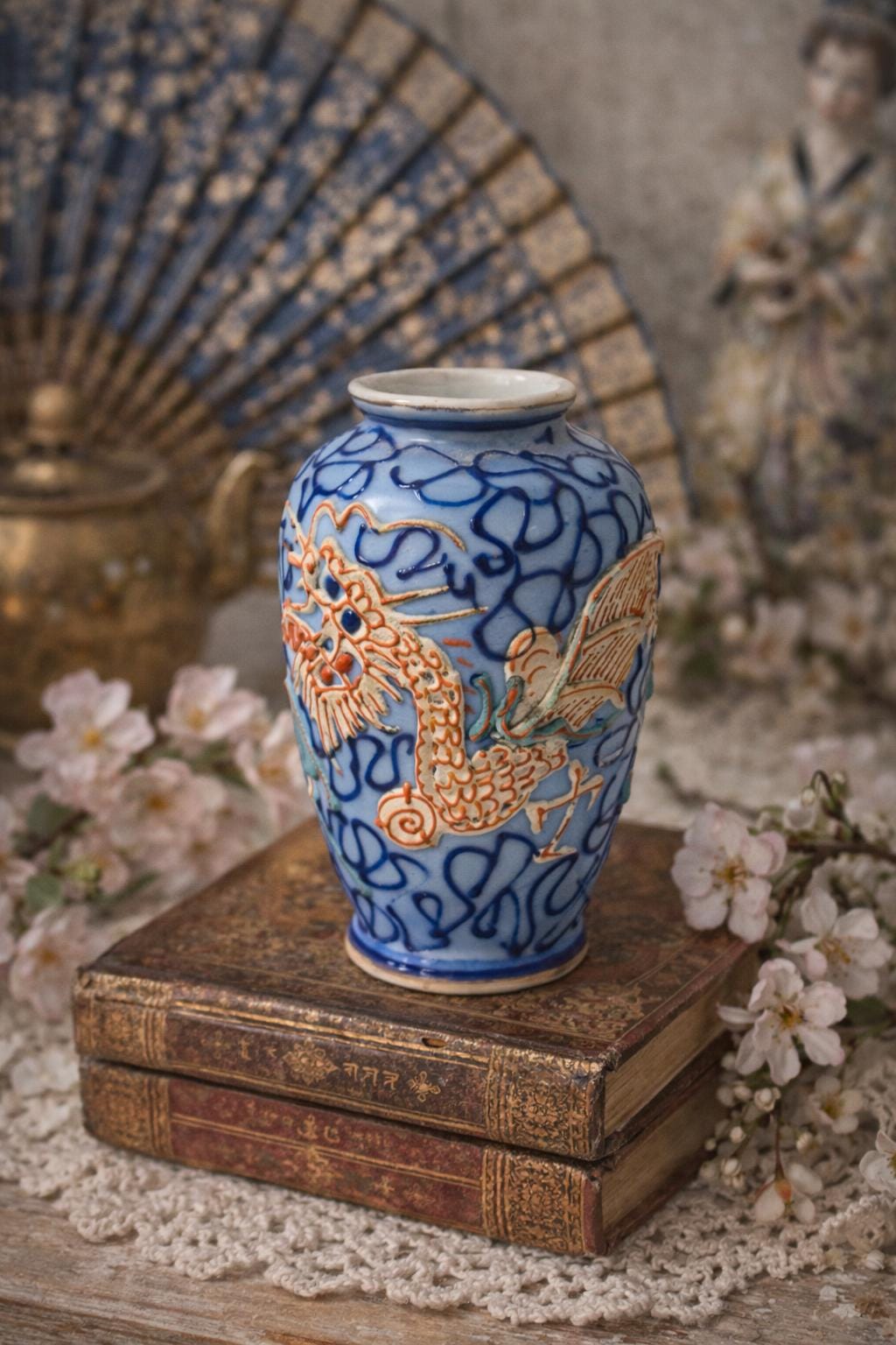 Japan Dragon Vase - Etsy