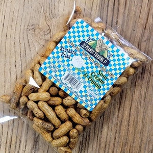 Deep Fried Peanuts - Sour Cream & Onion 10oz.
