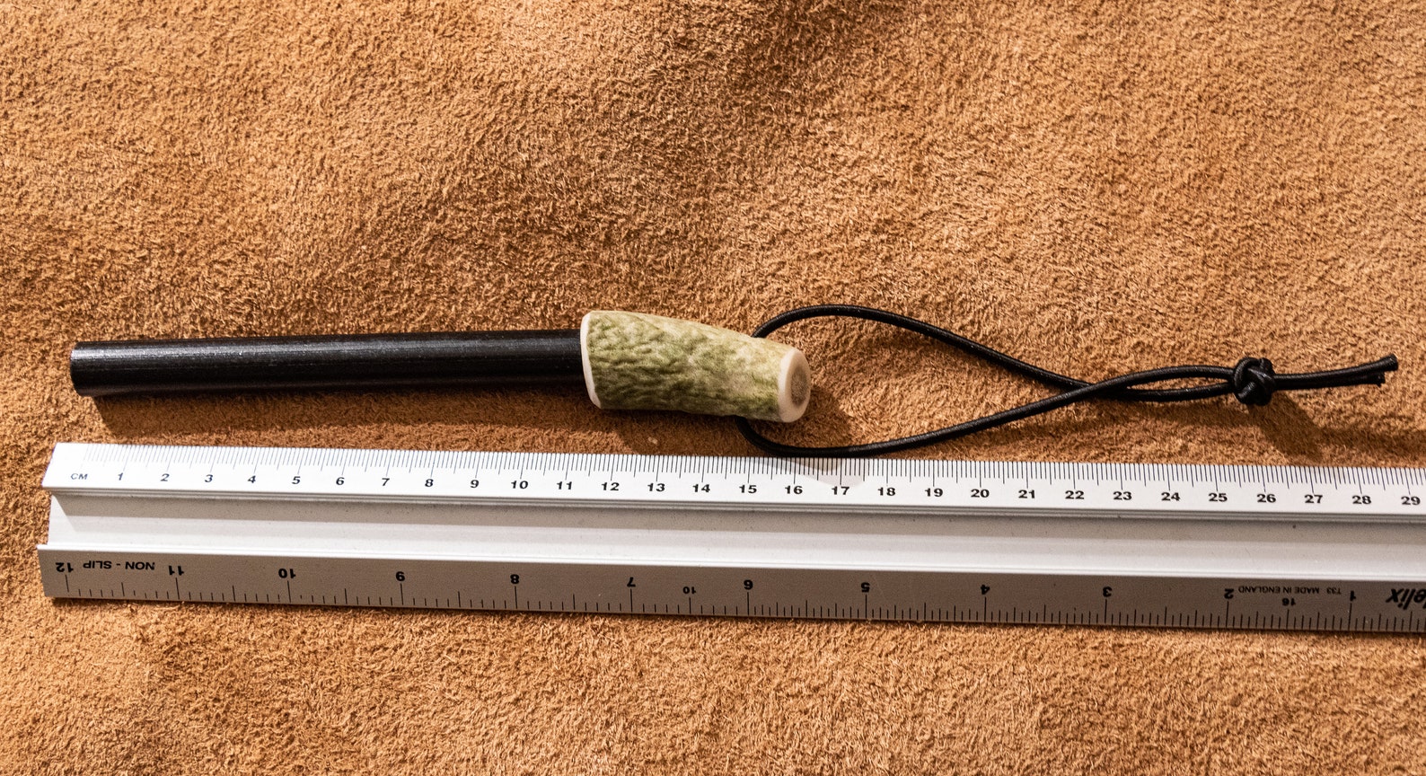 Handcrafted 1213mm Large Ferro Rod With Deer Antler Handle Etsy UK