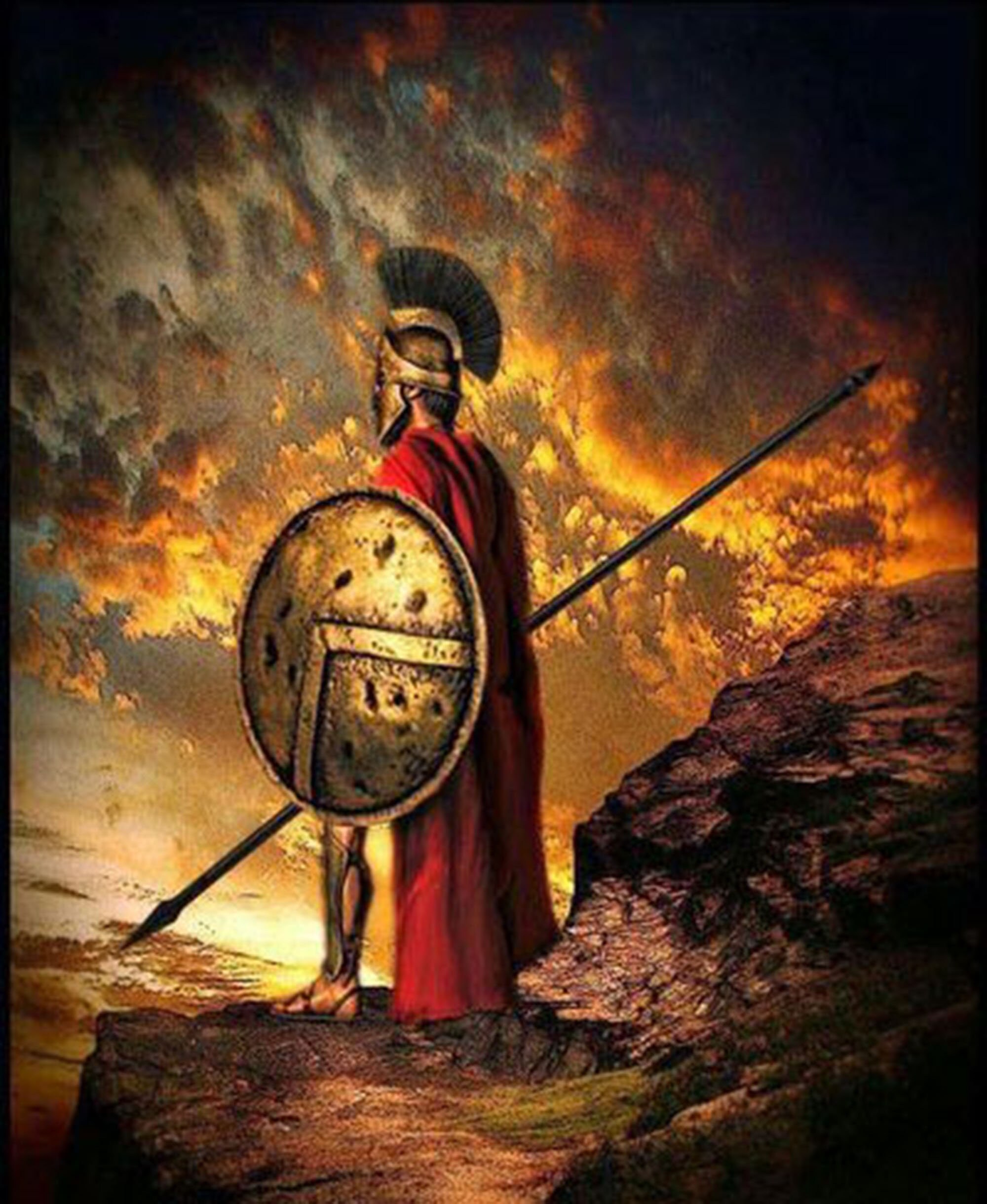 300 Film Spartan Schild König Leonidas 300 Mittelalter | Etsy