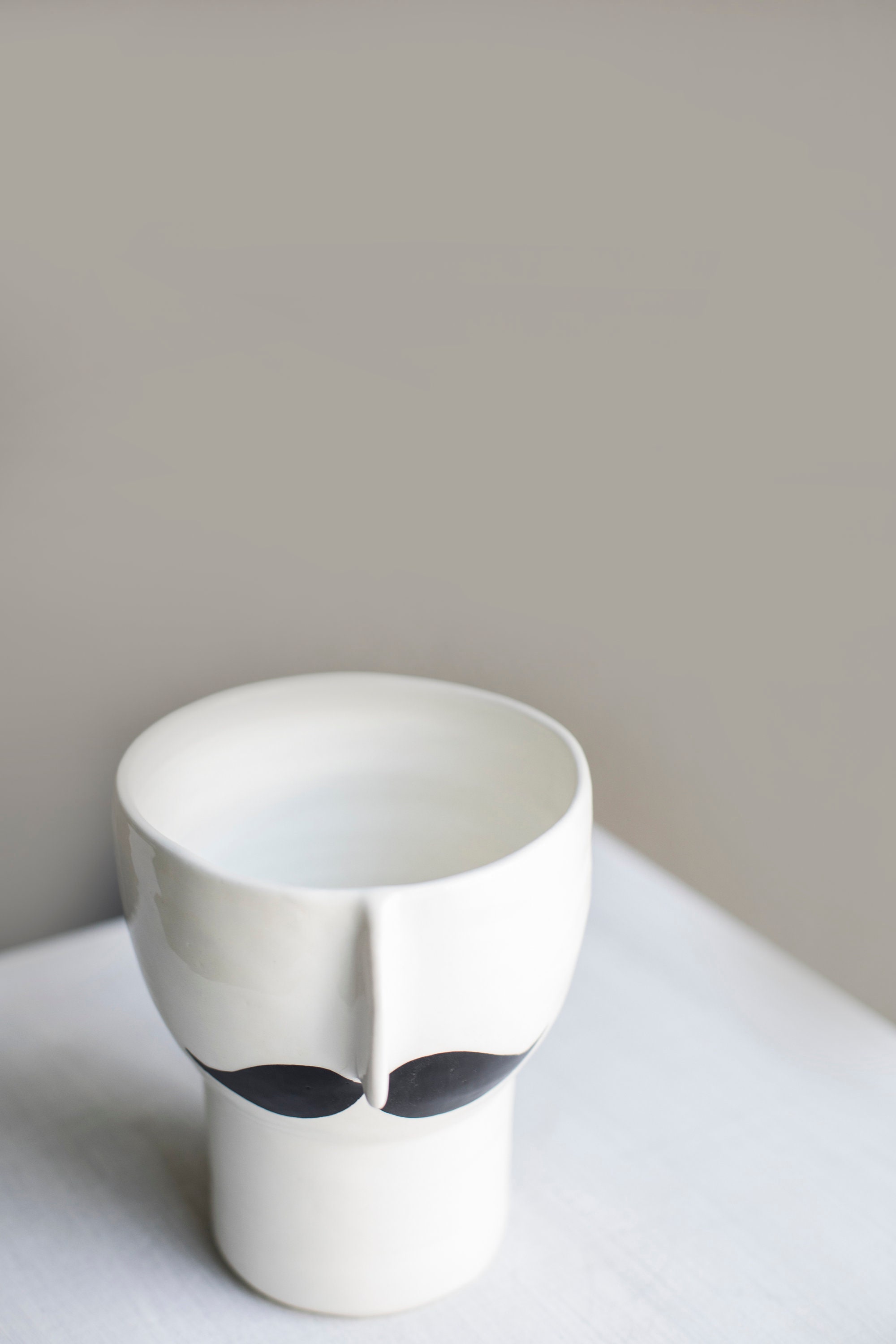 Male Ceramic Head_minimal Vase Home Decoration_white Clay and Etsy UK