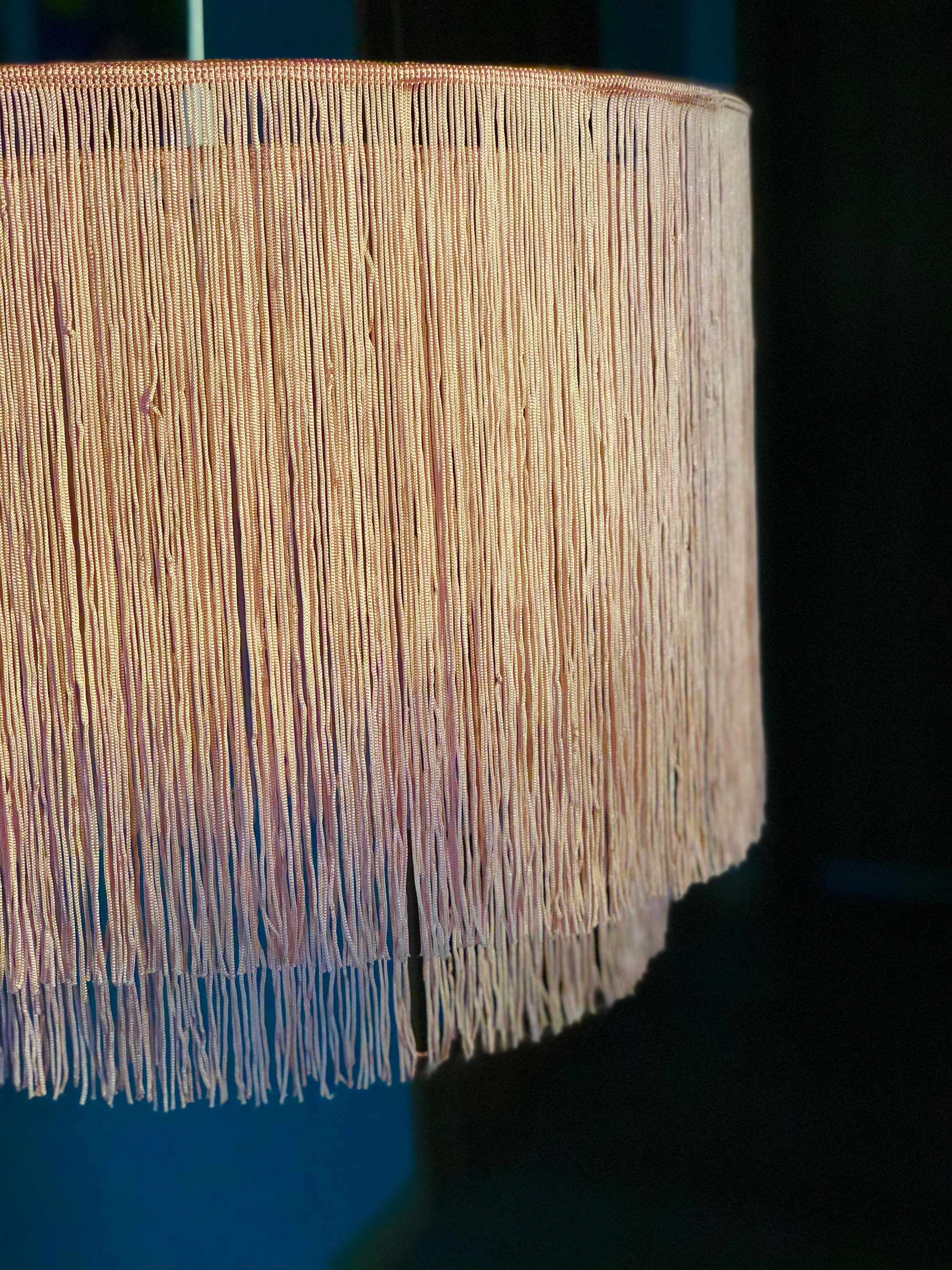 Tassel fringing lampshade fringe pendant luxury lampshade Etsy