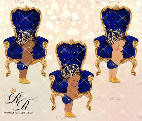 African american prince hotsell baby shower decorations