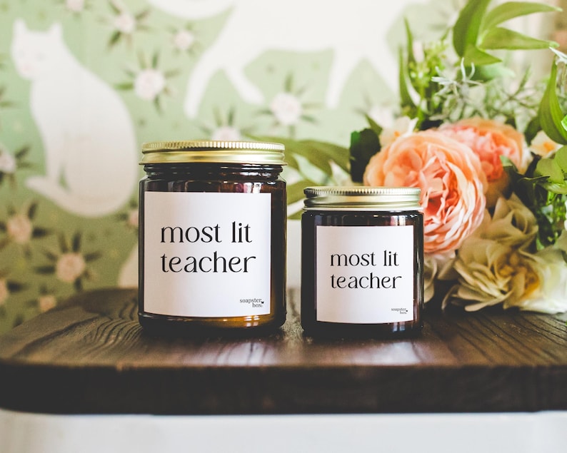 Joke Candle for Teachers, New Job Candle for Work Friend, Candle Gift