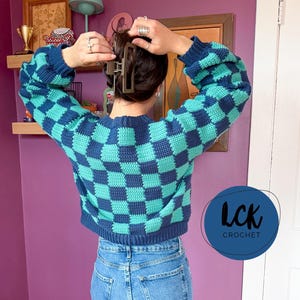 Modello PDF per maglione all'uncinetto - Maglione Zia