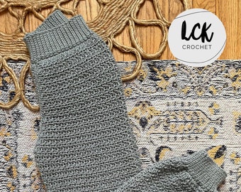 Crochet Pants Pattern PDF - Lavida Lounge Pants