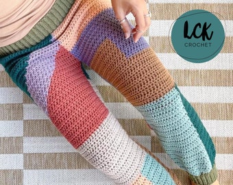 Crochet Pants Pattern PDF - Eggpants Parmesyarn