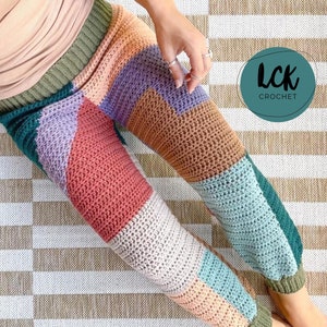 Crochet Pants Pattern PDF - Eggpants Parmesyarn