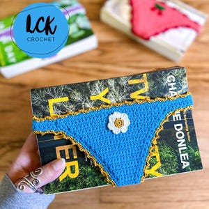 Crochet Bookmark Pattern PDF - Sheila Book Thong