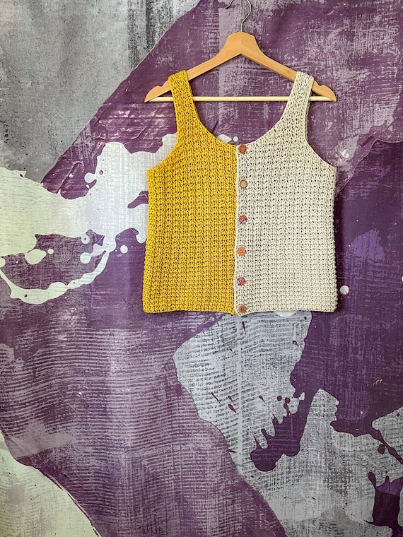 Crochet Tank Top Pattern PDF - Two-faced Tank - Etsy