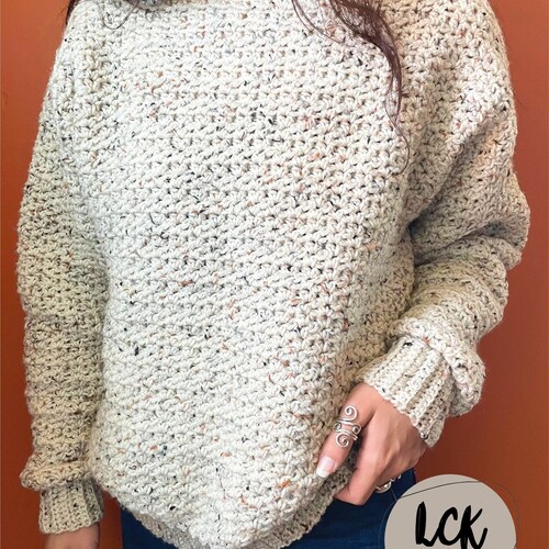 Crochet Sweater Pattern PDF Vienna Sweater - Etsy