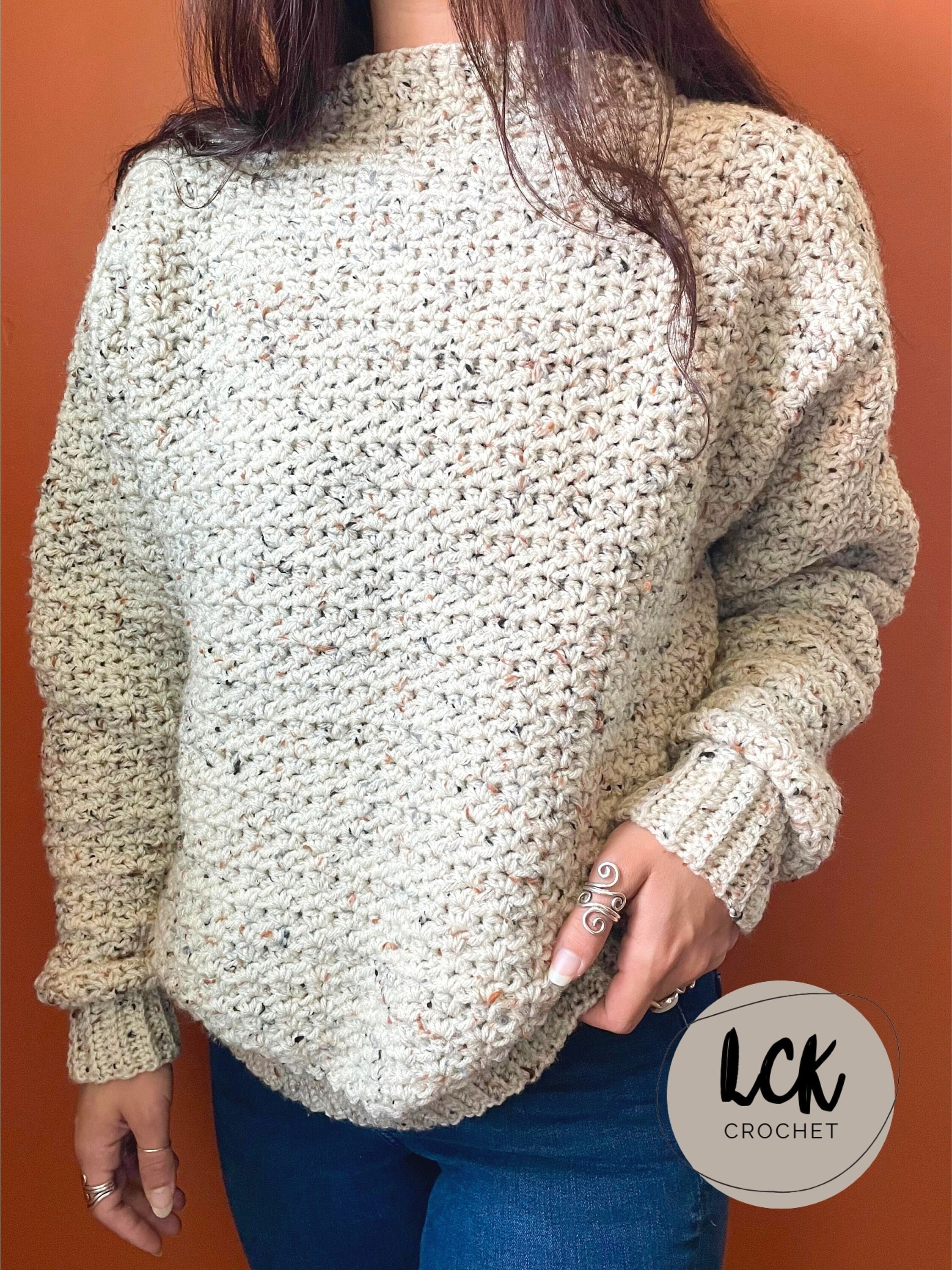 Crochet Sweater Pattern PDF Vienna Sweater 