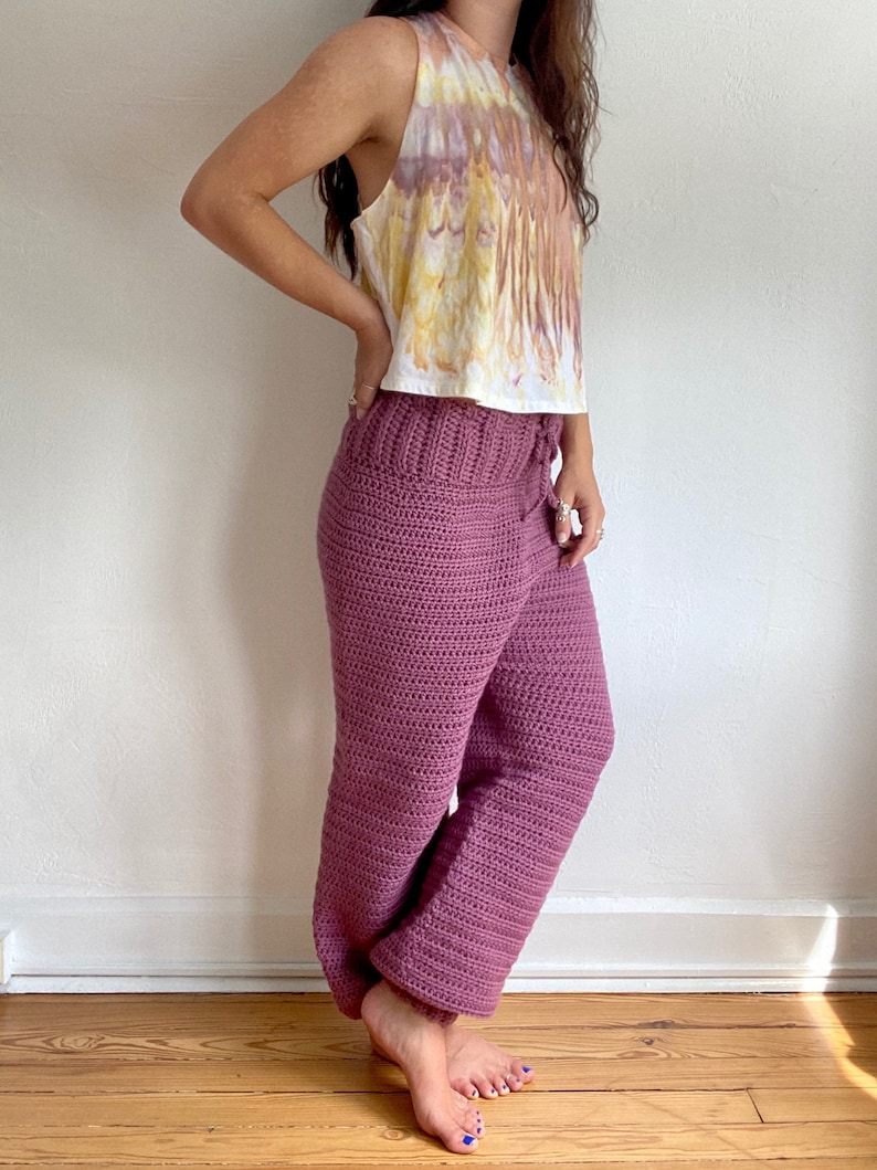 Crochet Pants Pattern PDF Eggpants Parmesyarn Etsy