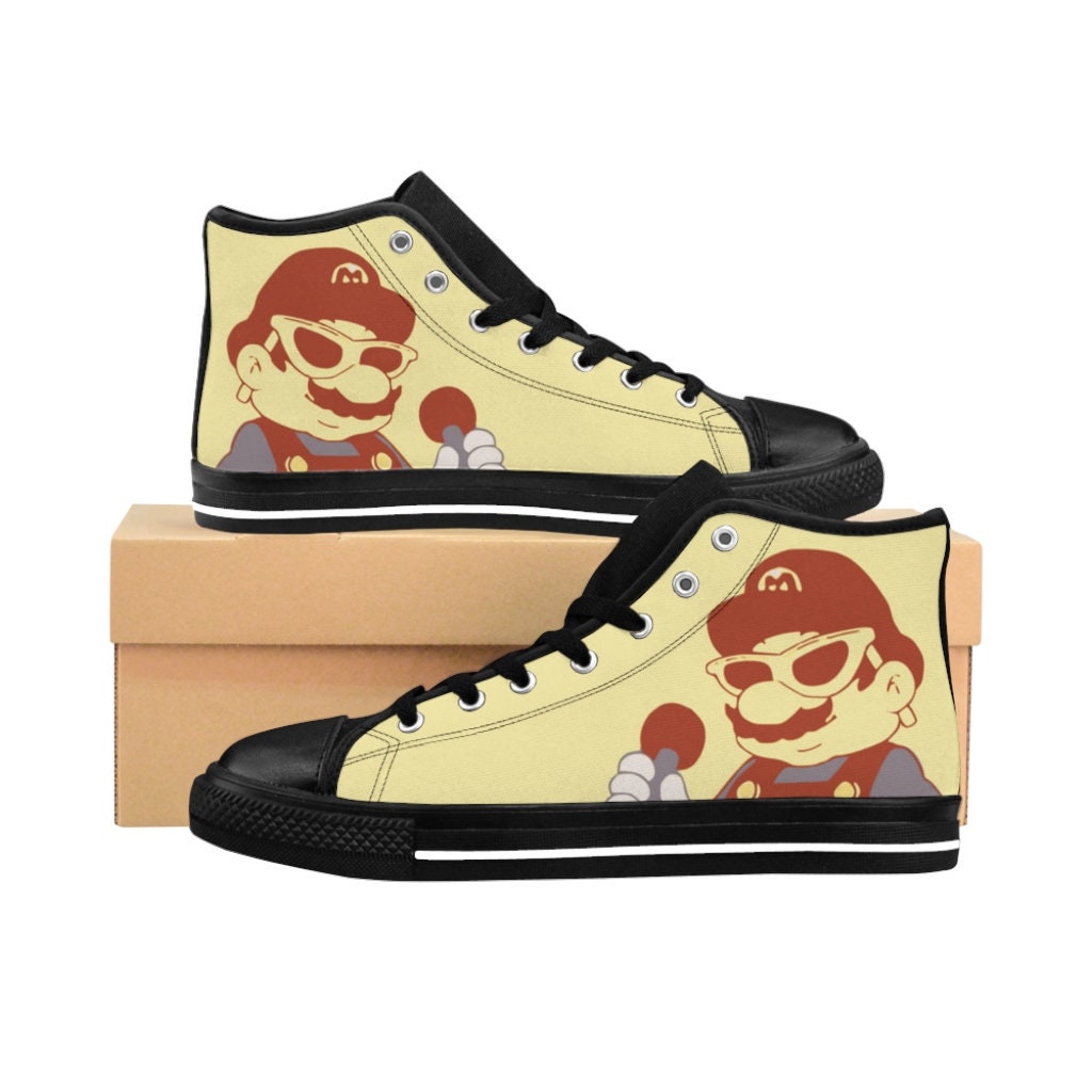 Super mario shoes - Etsy Nederland
