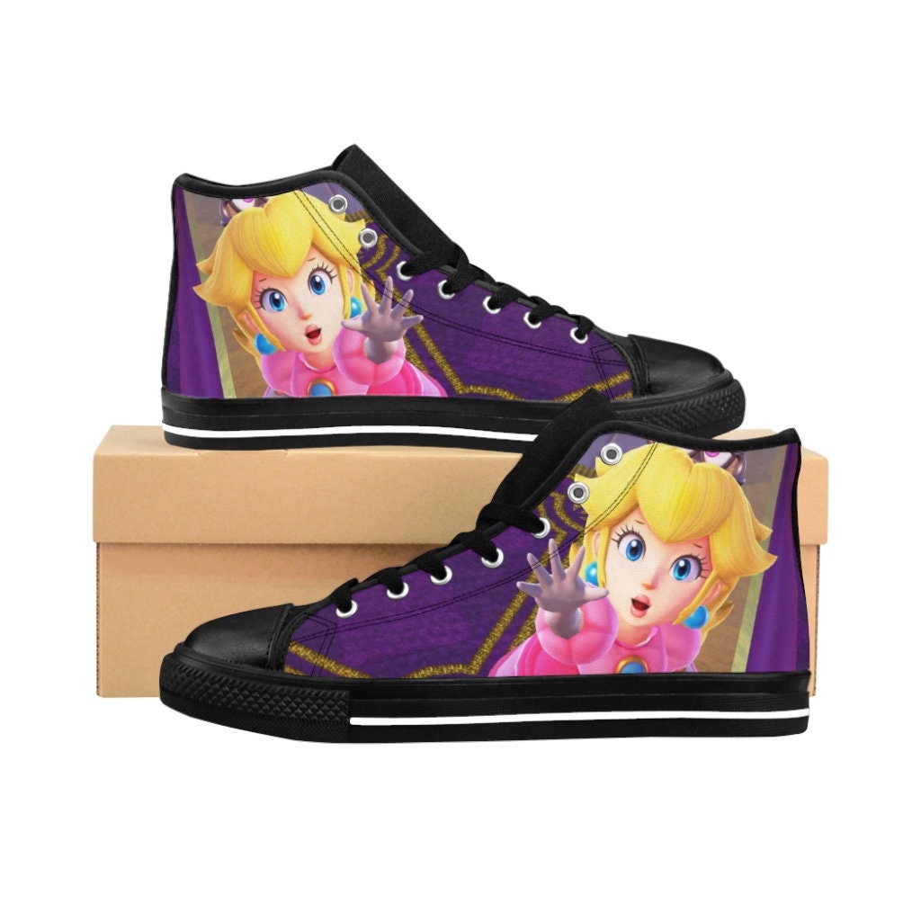 Custom Princess Peach Shoes Princess Peach Gifts for Women & Men Etsy