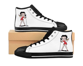 Betty Boop Shoes for Women & Men Custom Betty Boop Sneakers - Etsy Betty Boop Shoes for Women & Men Custom Betty Boop Sneakers - Etsy