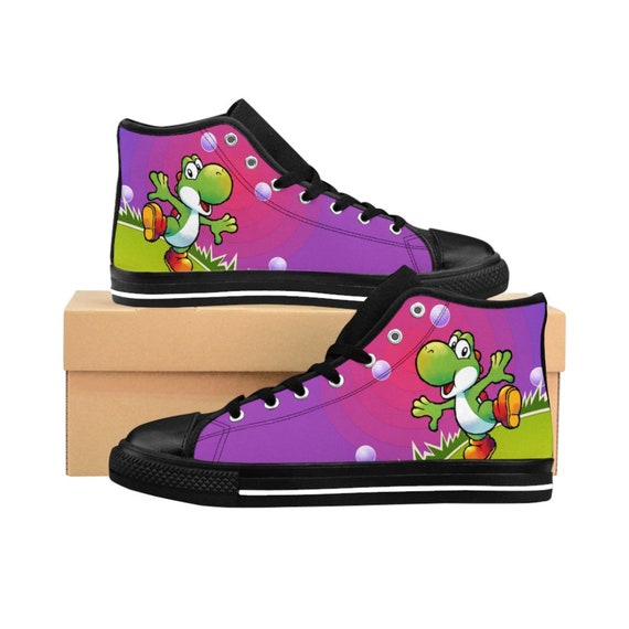 Yoshi Shoes for Women & Men Custom Super Mario Sneakers - Etsy