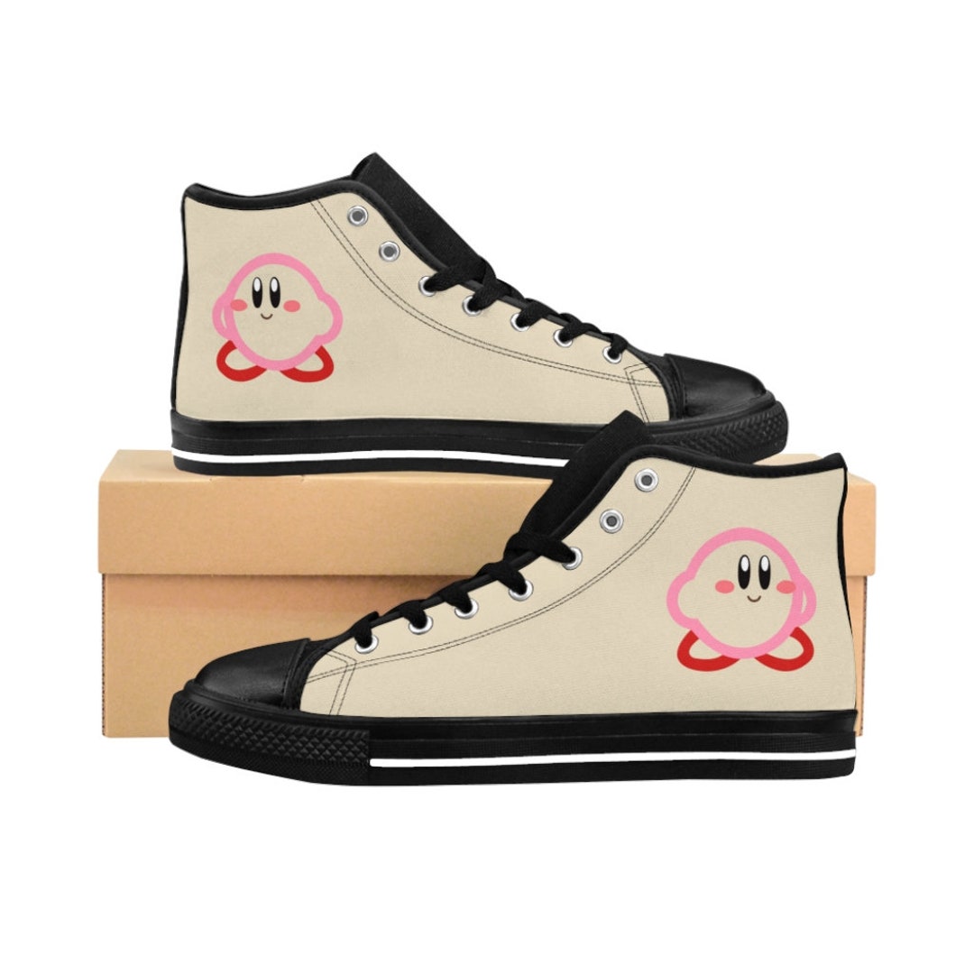 Custom Kirby Shoes for Women & Men High Top Nintendo Shoes Etsy