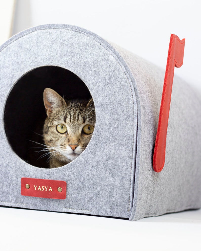 Modern Cat Bed Cat Cave Dog Bed Cat House Pet Bed Cat Gift Cat Etsy