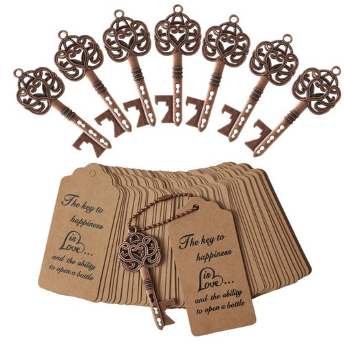 Custom Wedding Favor Bottle Opener Rustic Wedding Favors Party Etsy
