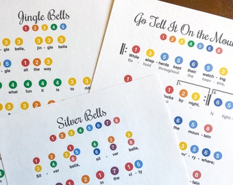Christmas Handbell Sheet Music Digital Download PDF