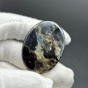 AAA+ Natural Pietersite Oval Shape, 52.25 CTS Pietersite Cabochon, Christmas Gift, Top Quality Semi Precious Gemstone, Pietersite Jewelry//