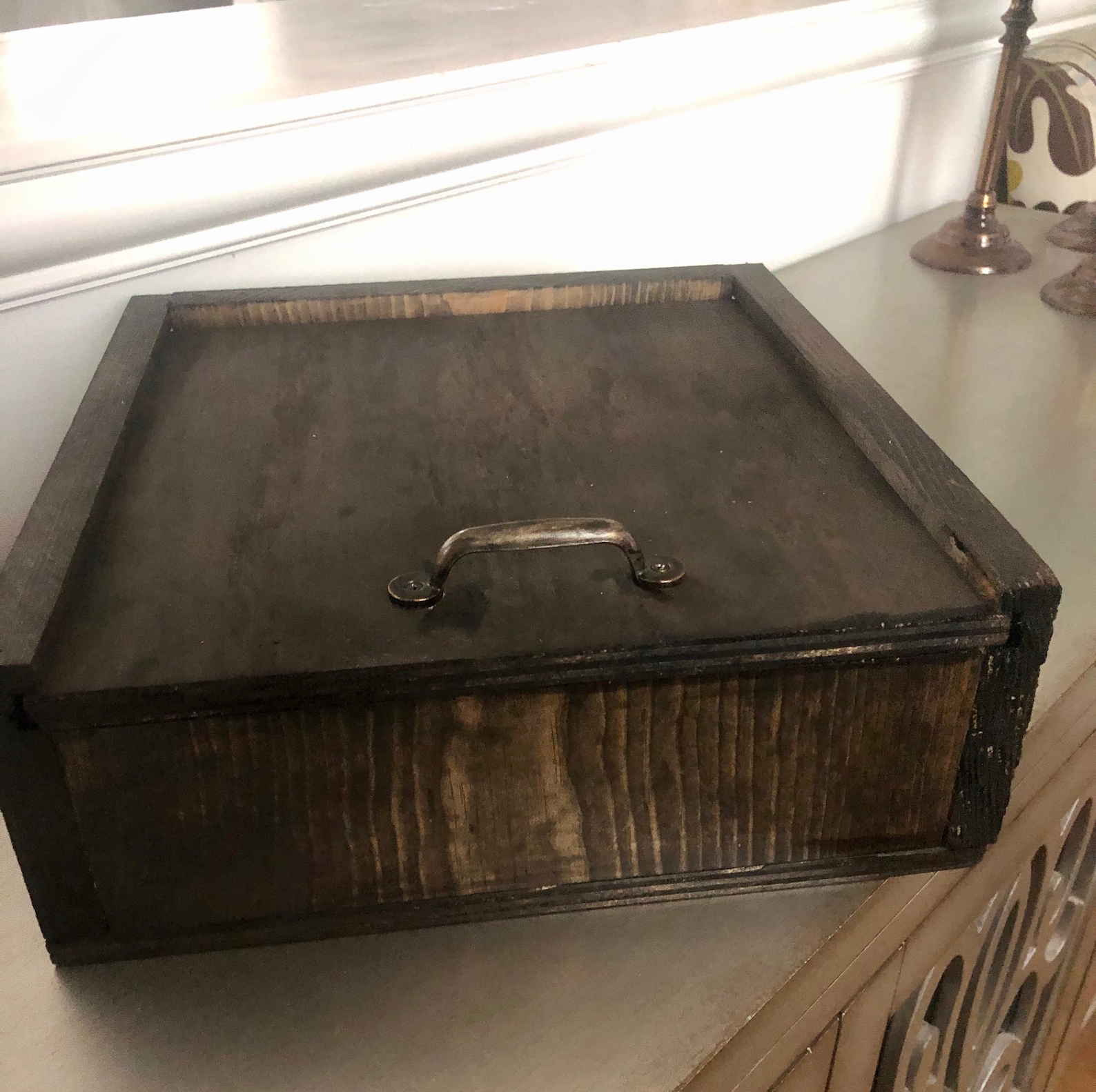 Wooden Pie Box Rustic Pie Box Wooden Storage Box Pie Box Etsy Israel