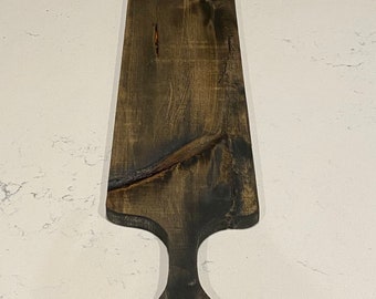 Rustic Charcuterie Board: Long Farmhouse Cheese Serving Board