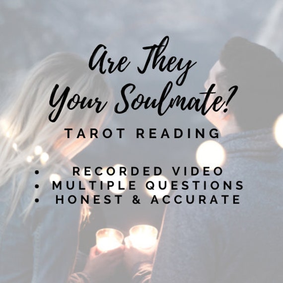 Soulmate Tarot Reading Etsy