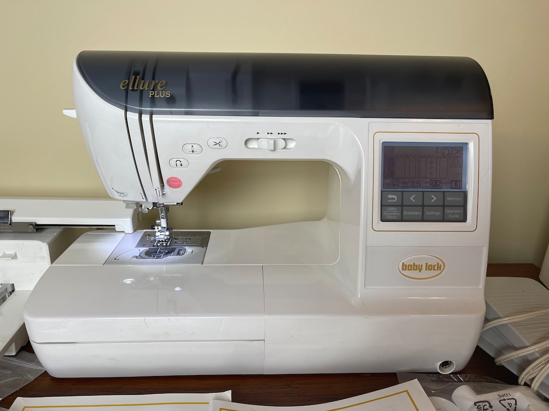 BABY LOCK Ellure Plus Sewing Machine Excellent for Etsy