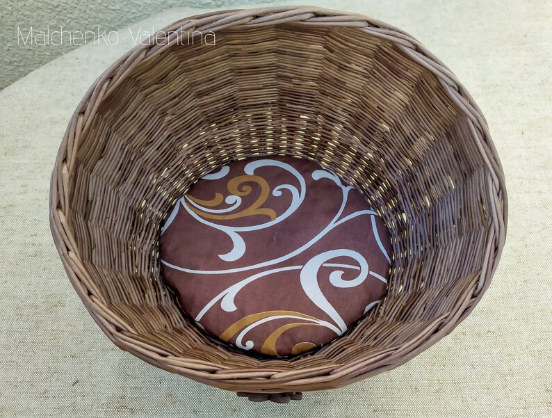 Beautiful wicker pet house in NATURAL color 1 cotton cushion Wicker cat bed Wicker cat house Wicker cat cave wicker cat basket