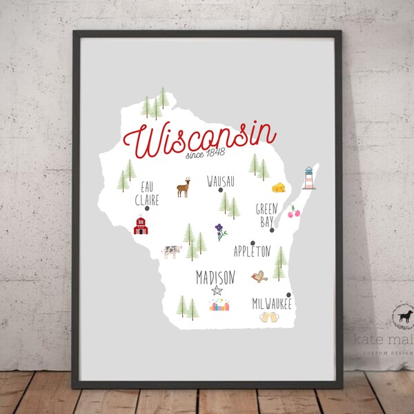 Wisconsin Art Etsy