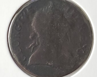 King George III - Copper Half-Penny