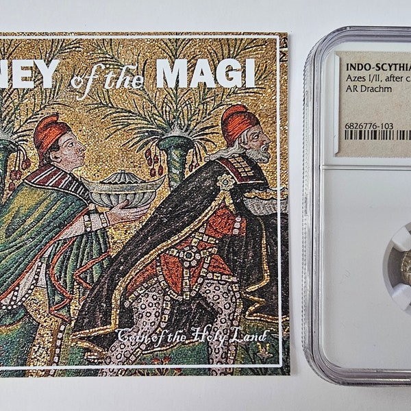 JOURNEY of the MAGI - Silver Drachm of the Biblical Magi